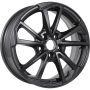 Легковой диск KDW KD1550 6x15 5x100 ET38 57,1 Matt Black Painted